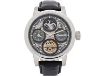 Ingersoll Watches The Arc 44mm — серебряные часы со скелетонированным циферблатом