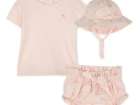 Chloe Kids комплект футболка, шорты-бумеры и шляпа