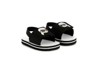 Karl Lagerfeld Kids Ikonik Karl босоножки, чёрные