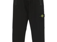 Stone Island Junior брюки с нашивкой Compass