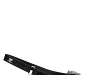 Courrèges Racer Slingback — балетки с ремешком на пятке, чёрные
