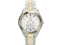 TIMEX Legacy In Bloom 34mm — часы с циферблатом из коллаборации с Peanuts®