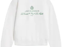 Jacquemus La Maille Venice — свитер мужской, белый