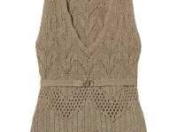 Twinset вязаный топ с люрексом