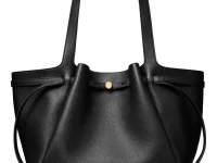 Tory Burch Romy tote bag — чёрный, зернистая кожа