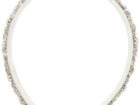 Jennifer Behr Essen headband — белыйободок с кристаллами