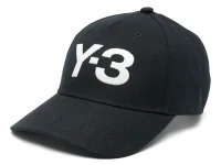 Y-3 кепка хлопковая с логотипом