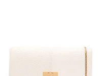 Giuseppe Zanotti Montserrat Bag — клатч из телячьей кожи, белый