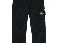 Stone Island Junior карго-брюки с нашивкой-компасом