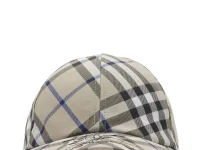Burberry бейсболка в клетку с вышивкой EKD