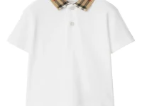 Burberry детское хлопковое поло