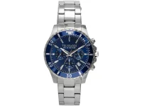 Trussardi City Life 42mm — серебряные мужские часы