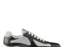 Prada America's Cup кроссовки серые