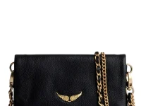 Zadig&Voltaire клатч mini Rock — чёрный, кожа
