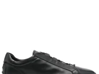 Tod's слипоны кожаные чёрные