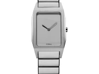 D1 Milano Aura Studio 72 23.5mm — серебряные часы с прямоугольным корпусом