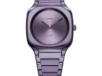 D1 Milano Square 32mm — часы с фиолетовым циферблатом