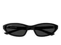Balenciaga солнцезащитные очки кошачий глаз чёрные