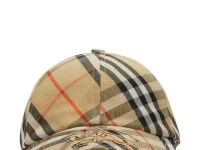 Burberry бейсболка в клетчатый принт