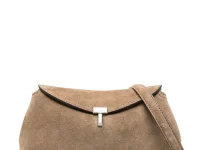 Toteme T-Lock сумка через плечо из замши