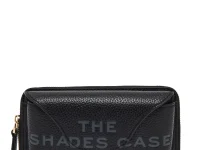 MARC JACOBS (THE) The Shades Case кошелёк из тиснёной кожи, чёрный