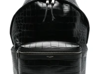 Saint Laurent City рюкзак чёрный телячья кожа