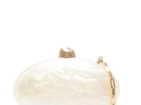 Cult Gaia Eviana clutch bag — клатч, бежевый