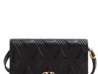 Valentino Garavani Quiltie 67 mini сумка через плечо, чёрная