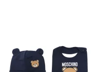 Moschino Kids комплект шапок с медвежьими ушками