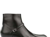 Saint Laurent Augustin — ботинки с пряжками, чёрные