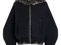 Dolce & Gabbana худи с мехом на молнии
