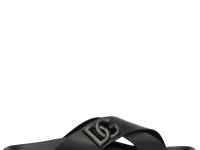 Dolce & Gabbana DG logo сандалии мужские чёрные