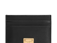 Dolce & Gabbana кардхолдер кожаный чёрный