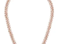 DARKAI Mini Prong — цепочка с кристаллами, золотой