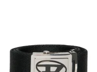 Diesel Kids Balty — ремень эластичный, чёрный