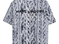 Marc Jacobs Kids футболка с принтом-обманкой