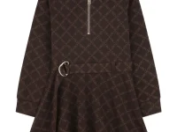 Michael Kors Kids повседневное платье с принтом MK Empire