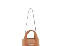 Chloe Kids сумка-шоппер с контрастной нижней панелью