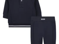 BOSS Спортивный костюм в стиле колор-блок (комплект из двух предметов)