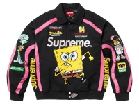 Supreme × SpongeBob SquarePants Jeff Hamilton гоночная куртка