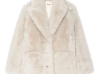 Zadig&Voltaire пальто с шалевым воротником из искусственного меха