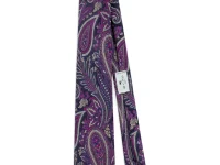 Etro галстук шёлковый с узором пейсли
