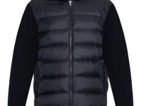 Moncler куртка панельная синяя