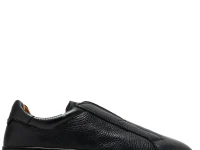 Magnanni слипоны кожаные чёрные