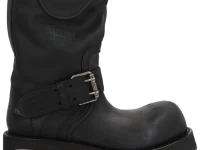 Balenciaga Venom кожаные байкерские ботинки