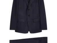 Dries Van Noten однобортный шерстяной костюм
