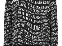 Versace Jeans Couture свитшот с логотип-принтом, чёрный