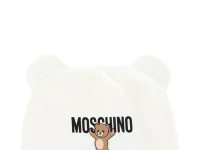 Moschino шапка с ушками и принтом мишки