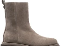 Brunello Cucinelli ботильоны замшевые на молнии 30 мм