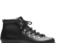 Paraboot Avoriaz — трекинговые ботинки из телячьей кожи, чёрные
